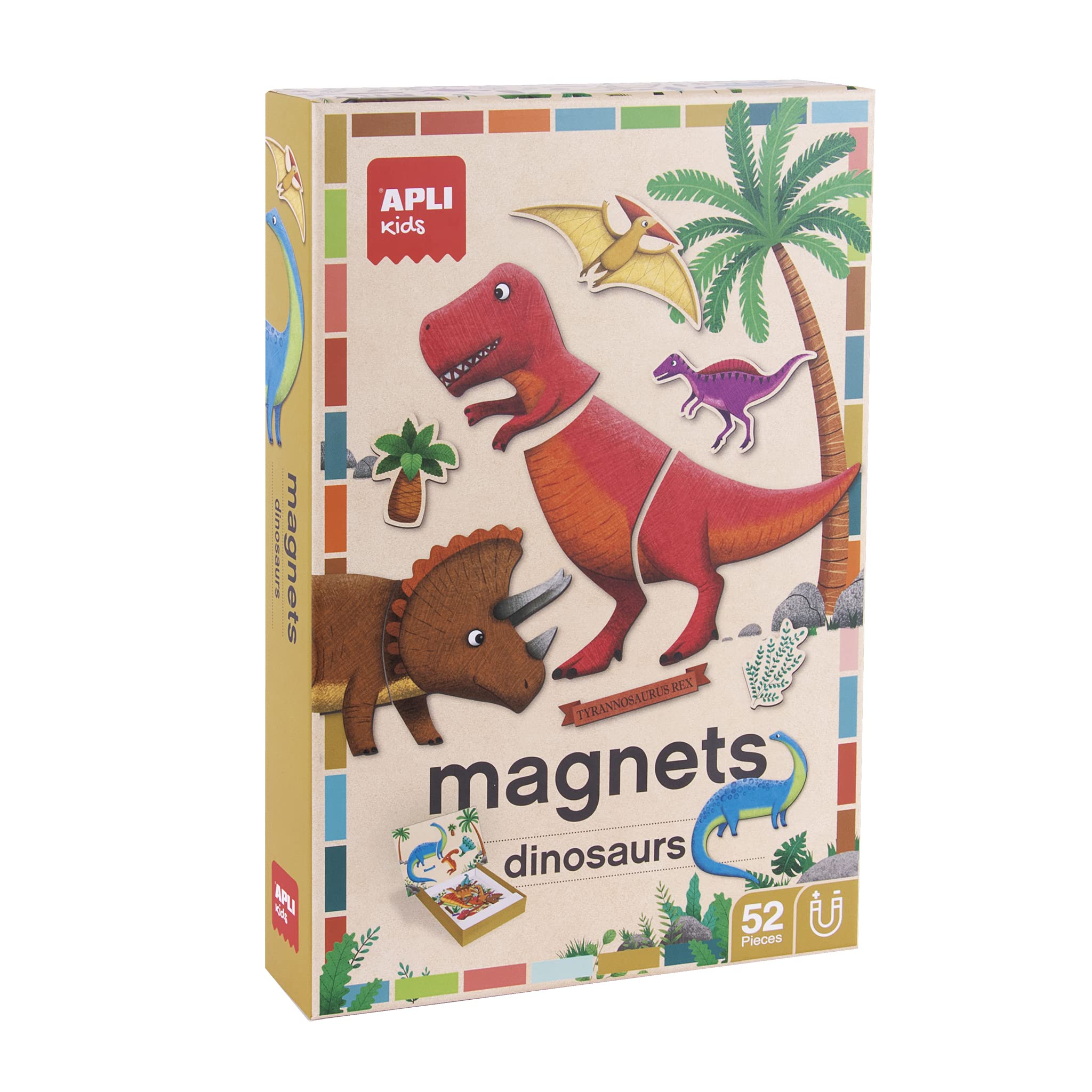 IGRA MAGNETI 52pcs 19233 FUN DINOS APLI